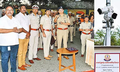 நுங்கம்பாக்கம் போலீஸ் சரகத்தில் அதிநவீன தொழில்நுட்பத்துடன் 96 கண்காணிப்பு கேமராக்கள்