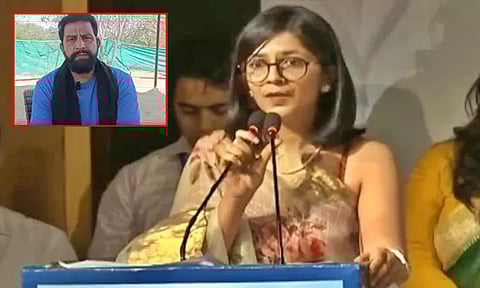 தந்தை மீது பாலியல் துன்புறுத்தல் குற்றச்சாட்டு; ஸ்வாதி மாலிவாலிடம் உண்மை கண்டறியும் சோதனை நடத்த கணவர் கோரிக்கை