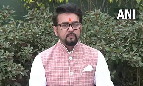 'நாடாளுமன்றத்தில் ராகுல் காந்தியின் வருகைப்பதிவு சராசரியை விட குறைவாக உள்ளது' - மத்திய மந்திரி அனுராக் தாக்கூர்