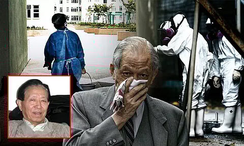 சீனாவில் சார்ஸ் நோய் பரவலை பகிரங்கப்படுத்திய ராணுவ மருத்துவர்... நிம்மோனியாவுக்கு பலி