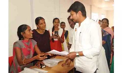 'நீட்' தேர்வு ரத்தாகும் வரை தி.மு.க. சார்பில் சட்ட போராட்டம் தொடரும்; அரியலூரில் அமைச்சர் உதயநிதி ஸ்டாலின் பேச்சு