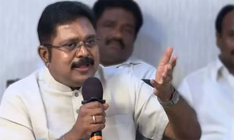 உட்கட்சி பூசலால் திருச்சியில் சட்டம் ஒழுங்கு பாதிப்பு: திமுகவினரின் செயல் கண்டிக்கத்தக்கது - டிடிவி தினகரன்