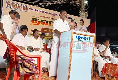 தி.மு.க. தெருமுனை பிரசார கூட்டம்