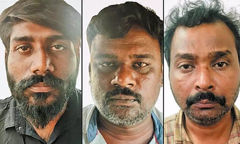 முகத்தில் 'மிளகு ஸ்பிரே' அடித்து துணிகரம்: தனியார் நிறுவன ஊழியரிடம் ரூ.50 லட்சம் வழிப்பறி - நண்பர் உள்பட 3 பேர் கைது