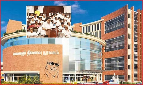 மதுரையில் கட்டப்பட்டுள்ள கலைஞர் நினைவு நூலகம் வரும் ஜூன் மாதம் திறக்கப்படும் -நிதியமைச்சர் பிடிஆர் பழனிவேல் தியாகராஜன்