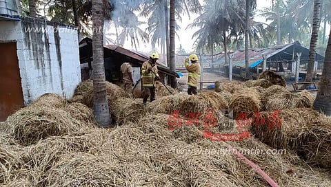 ஆட்டுப்பண்ணையில் பயங்கர தீவிபத்து