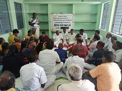 ஊராட்சிகளில் உலக தண்ணீர் தின கிராம சபை கூட்டம்