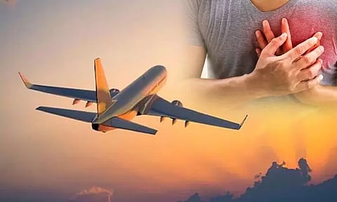 ஜெட்டாவில் இருந்து மலேசியா சென்ற விமானத்தில் பயணிக்கு நடுவானில் திடீர் நெஞ்சுவலி