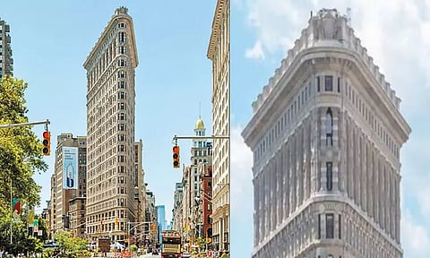 அமெரிக்காவின் நியூயார்க் நகரில் உள்ள புகழ்பெற்ற 'பிளாடிரான்' கட்டிடம் ரூ.1,564 கோடிக்கு ஏலம்
