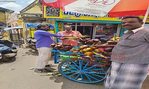 பதநீர், நுங்கு விற்பனை அமோகம்