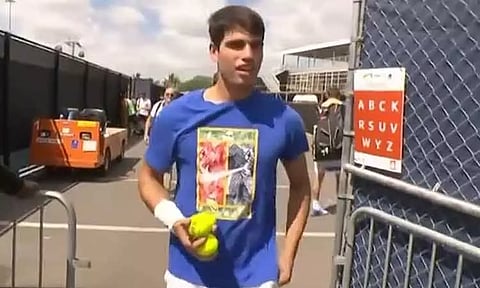 மியாமி ஓபன் சர்வதேச டென்னிஸ் போட்டி: 2-வது சுற்றில் நடப்பு சாம்பியன் அல்காரஸ் வெற்றி