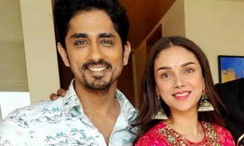 நடிகர் சித்தார்த்துடன் காதலா? நடிகை அதிதிராவ் விளக்கம்
