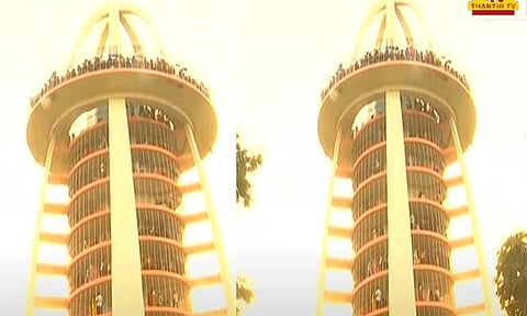 சென்னை, அண்ணா நகர் டவர் பூங்காவை சுற்றிப் பார்க்க அலைமோதும் பொதுமக்கள்