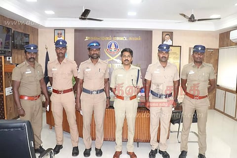 போலீசாருக்கு, சூப்பிரண்டு பாராட்டு