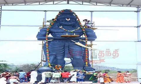 தாளவாடி அருகேஆஞ்சநேயர் கோவில் கும்பாபிஷேகம்