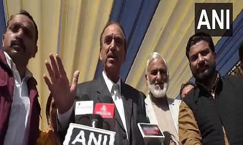 'ஜனநாயகத்திற்கு இது நல்லதல்ல' - ராகுல் காந்தி தகுதிநீக்கம் குறித்து குலாம்நபி ஆசாத் கருத்து