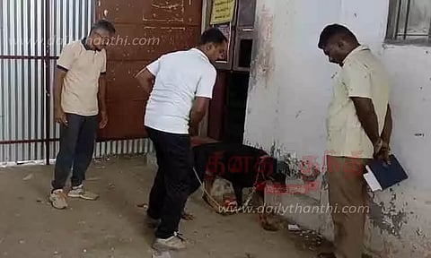 டாஸ்மாக் கடை பூட்டை உடைத்து மதுபாட்டில்கள் திருட்டு