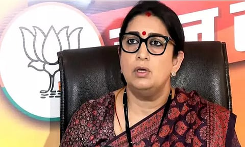 பிரதமர் மோடியின் நன்மதிப்பை கெடுக்கும் முயற்சியில் ராகுல் வெற்றிபெற மாட்டார் - ஸ்மிருதி இரானி