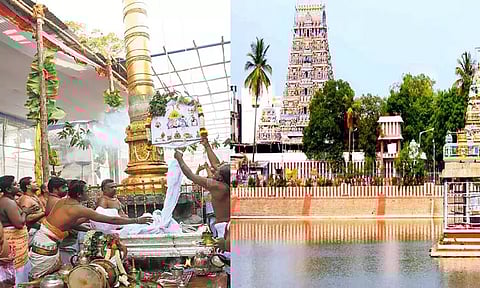 மயிலாப்பூர் கபாலீசுவரர் கோவில் பங்குனி திருவிழா கொடியேற்றம்