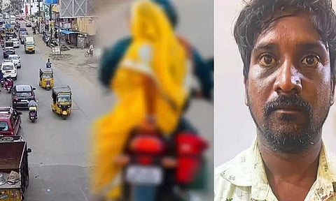 ஆண் நண்பருடன் பைக்கில் சென்ற மனைவி: கீழே தள்ளிவிட்டு கொன்ற கணவன்..!