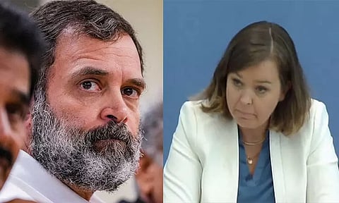 ராகுல் காந்தி விவகாரம்; ஜனநாயக கொள்கைகளை எதிர்பார்க்கிறோம்: ஜெர்மனி