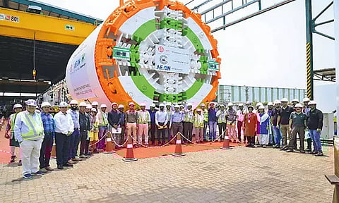 மெட்ரோ ரெயில் சேவைக்கு தியாகராயநகரில் அக்டோபரில் சுரங்கம் தோண்டும் பணி