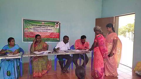 வேலிடுப்பட்டி கிராமத்தில்விவசாயிகளுக்கான சிறப்பு முகாம்