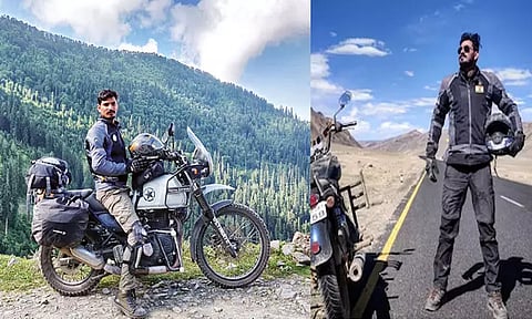100 நாட்களில் 24 நாடுகளுக்கு மோட்டார் சைக்கிள் பயணம்