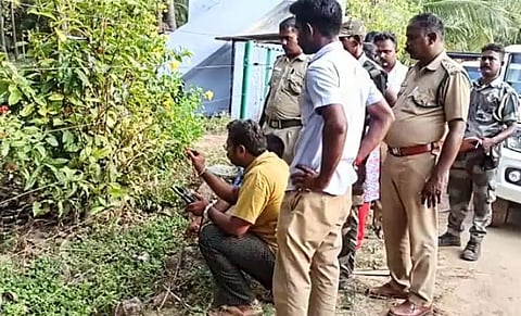 பழனி மலையடிவார தோட்டங்களில் வனத்துறையினர் ஆய்வு