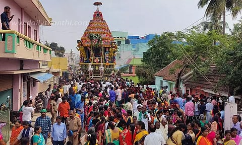 வில்வநாதீஸ்வரர் கோவிலில் தேர் திருவிழா