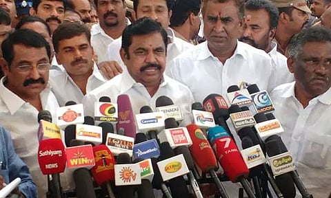 கூட்டணி பற்றி பாஜக தேசிய தலைமையே முடிவு செய்யும் - எடப்பாடி பழனிசாமி