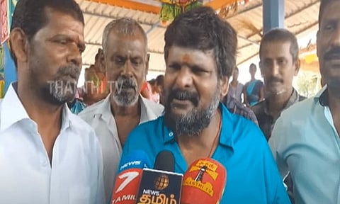 "ஈபிஎஸ் -க்காக தீச்சட்டி எடுக்க போறேன்" நடிகர் கஞ்சா கருப்பு பரபரப்பு பேட்டி