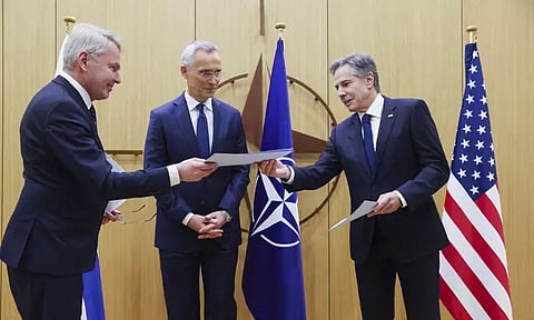 நேட்டோ அமைப்பில் இணைந்த ரஷியாவின் அண்டை நாடான பின்லாந்து...!