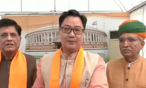 ராகுல் காந்திக்காக நாடாளுமன்றத்தை நடத்த விடாமல் இடையூறு செய்தனர்- எதிர்க்கட்சிகள் மீது மத்திய மந்திரி விமர்சனம்