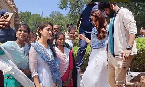 விடாத செல்பி போனை உடைச்சிடுவேன்...! கோபத்தின் உச்சியில் நயன்தாரா...!