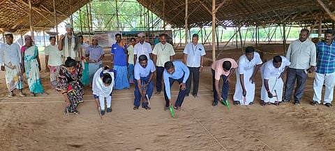 மாளிகைமேட்டில் 3-ம் கட்ட அகழ்வாராய்ச்சி பணி