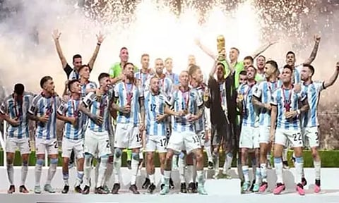 சர்வதேச கால்பந்து சங்க அணிகளின் தரவரிசை பட்டியல் - அர்ஜென்டினா முதலிடம்