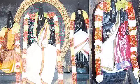 சங்கு-சக்கரத்துடன் அருளும் கோதண்டராமர்