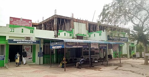 கண் நோய் சிகிச்சைக்கான புதிய கட்டிட பணி தீவிரம்