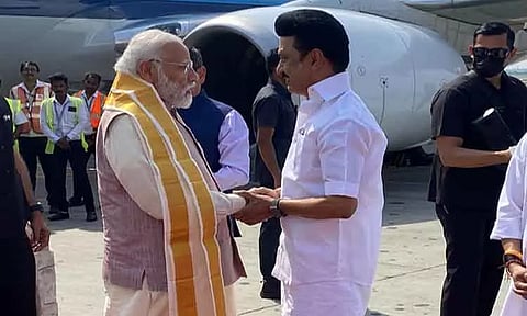 கச்சத்தீவு மீதான இந்தியாவின் இறையாண்மையை மீட்டெடுக்க வேண்டும் - பிரதமரிடம் முதல்-அமைச்சர் கோரிக்கை மனு