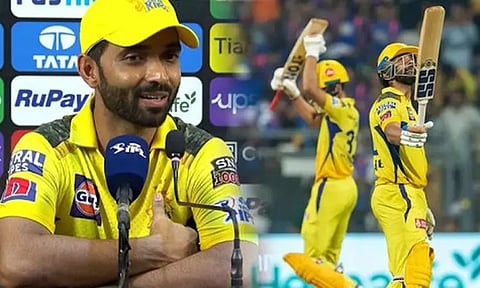 "சென்னை சூப்பர் கிங்ஸ் அணி ஒரு குடும்பத்தை போன்றது!" - அஜின்கியா ரஹானே