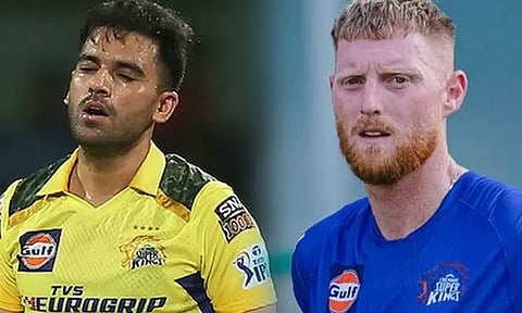 சென்னை அணி வீரர்கள் தீபக் சஹார், பென் ஸ்டோக்ஸ் ஆகியோருக்கு ஏற்பட்டுள்ள காயம் குறித்து அணி நிர்வாகம் விளக்கம்!