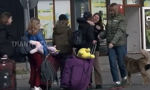 ரஷியாவில் இருந்து மீண்டும் தாயகம் திரும்பிய உக்ரைன் குழந்தைகள்