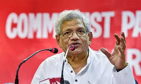 எதிர்க்கட்சி ஆளும் மாநிலங்களில் மத்திய அரசு பிரச்சினைகளை உருவாக்குகிறது' - சீதாராம் யெச்சூரி குற்றச்சாட்டு