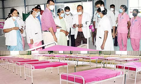 திருச்சி அரசு மருத்துவமனையில் 40 படுக்கை வசதிகளுடன் கொரோனா சிறப்பு வார்டு தயார்