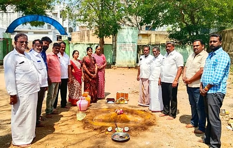 ரூ.1¼ கோடியில் கூடுதல் வகுப்பறை கட்டும் பணி