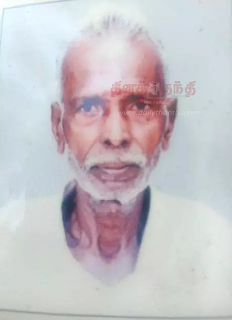 மோட்டார் சைக்கிள் மோதி முதியவர் பலி