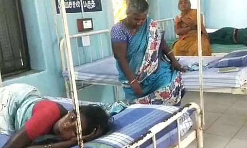 100 நாள் வேலை திட்ட தொழிலாளர்கள் 18 பேரை கதண்டுகள் கடித்தது