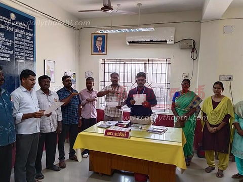 சமத்துவ நாள் உறுதிமொழி ஏற்பு