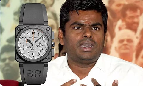 ரபேல் வாட்சை யாரிடம் வாங்கினேன்...!- தகவலை வெளியிட்ட அண்ணாமலை